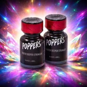 Popper Faster Deeper Stronger 黑色標籤 10ml  1號專用