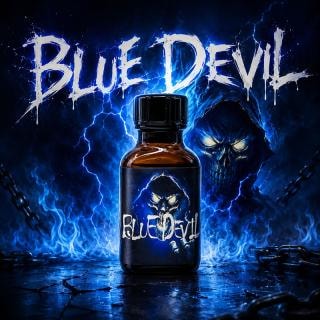 【骨灰級強效】藍魔之主 BLUE DEVIL RUSH|高濃度醫療級Popper、Btm零阻力深度放鬆、不頭痛配方 30ML